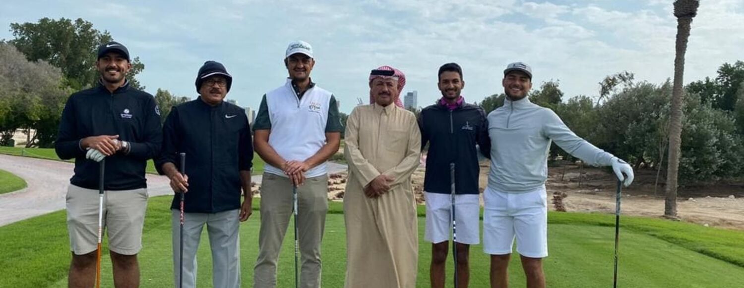 Mr. Fahad Nasser along with Players Participants @ 36th edition - Qatar Open 2022