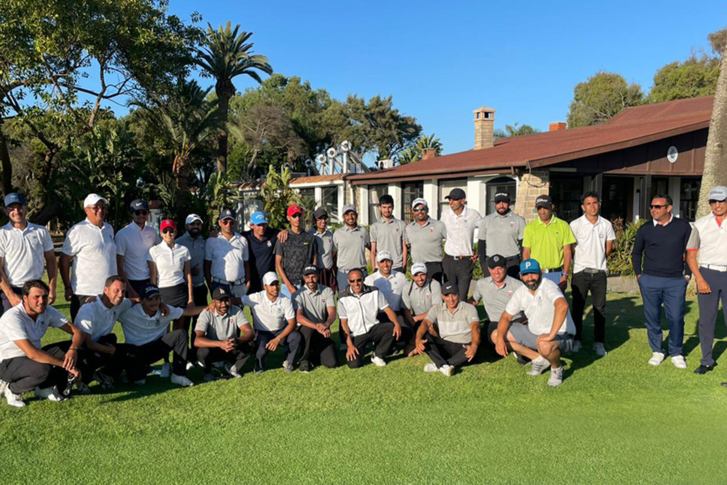 2021 Ryder Cup Format Golf Match is underway between Qatar and Morocco