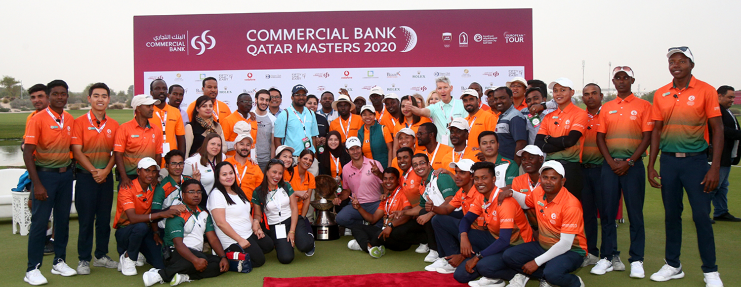 Commercial Bank Qatar Masters Volunteers