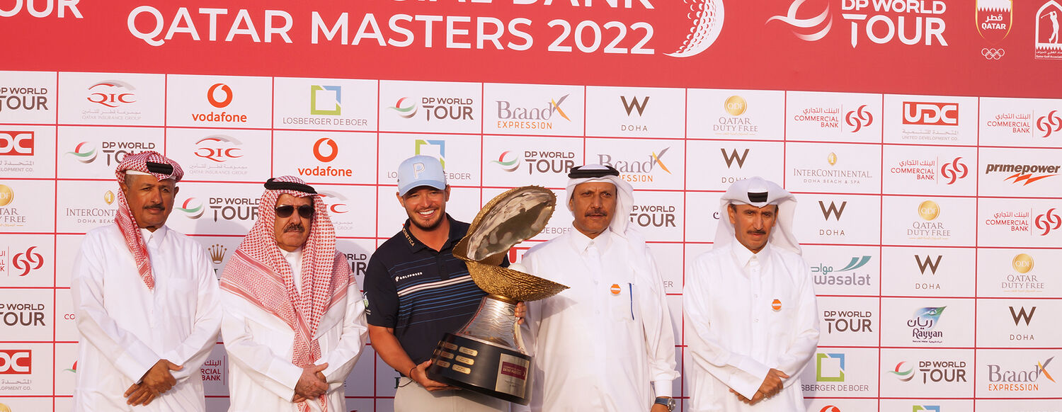 Ewen Ferguson with Fahad Nasser Al-Naimi 