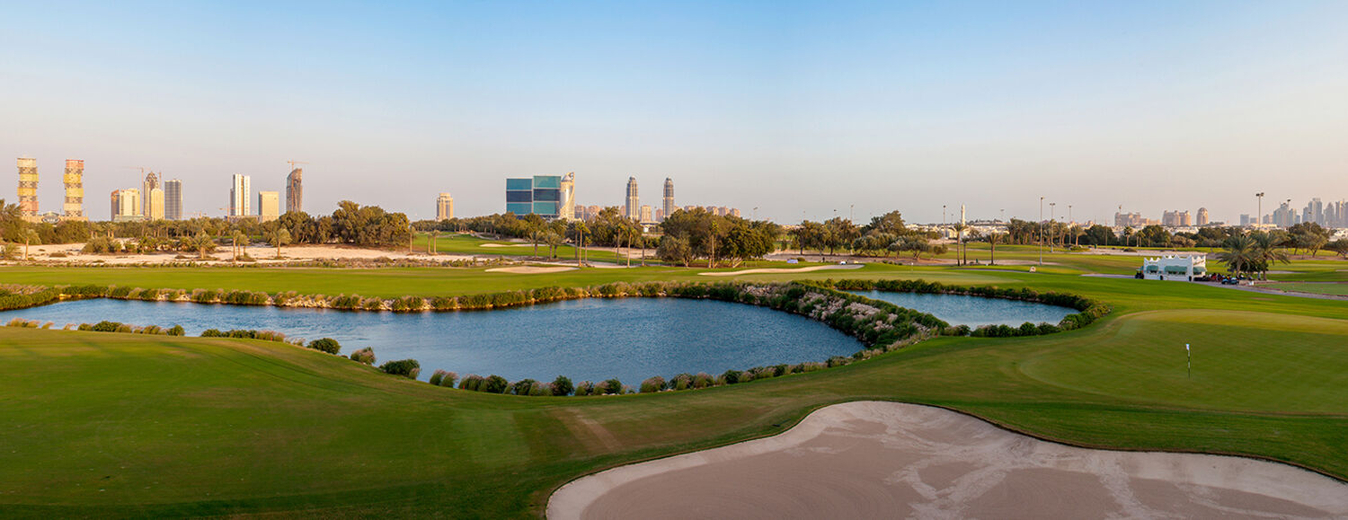 Doha Golf Club 18th Green